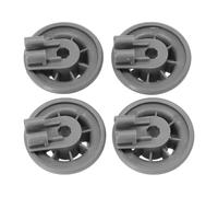 4 ruedas for cesta inferior de lavavajillas Bosch, Balay, Siemens y Neff (611475 y 00611475).