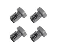 4 ruedas for cesta superior de lavavajillas (compatibles con AEG, Electrolux, Favorit, Privileg y Zanussi).