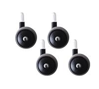 4 ruedas giratorias direccionales múltiples para caminantes infantiles, lo que permite un giro de 360 grados, mejora la capacidad de exploración, accesorios para andadores