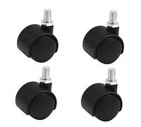 4 ruedas giratorias para silla de casa, 8 mm x 13 mm, vástago de rosca de 1 pulgada / 1.25 pulgadas / 1.5 pulgadas / 2 pulgadas de diámetro