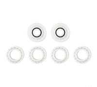 4 ruedas guía y 2 engranajes de polea de repuesto compatibles con CC Plus 3884997R6 para M200 M400 M500 Dx6 limpiador de piscina AFor CCessories