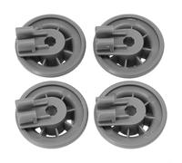 4 ruedas para cesta inferior de lavavajillas para Bosch para Siemens compatibles con modelos SN25M230UK SMS50E08EU S41E50W0GB (4)