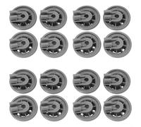 4 ruedas para cesta inferior de lavavajillas para Bosch para Siemens compatibles con modelos SN25M230UK SMS50E08EU S41E50W0GB (16)