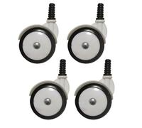 4 ruedas universales de repuesto para andador de bebé de plástico extraíbles de 1, 97 pulgadas accesorios para cochecitos.