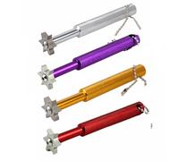 4 sacapuntas de ranura para palos de golf, afilador de ranura con 6 cabezales, accesorios de golf duraderos para hombres y mujeres, palos de utilidad, limpieza de ranuras (juego C)