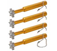 4 sacapuntas de ranura para palos de golf, afilador de ranura con 6 cabezales, accesorios de golf duraderos para hombres y mujeres, palos de utilidad, limpieza de reranurado (GD)