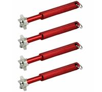 4 sacapuntas de ranura para palos de golf, afilador de ranura con 6 cabezales, accesorios de golf duraderos para hombres y mujeres, palos de utilidad, limpieza de reranurado (RD)