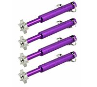 4 sacapuntas de ranura para palos de golf, afilador de ranura con 6 cabezales, accesorios de golf duraderos para hombres y mujeres, palos de utilidad, limpieza de reranurado (PE)