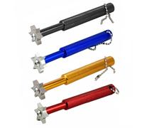 4 sacapuntas de ranura para palos de golf, afilador de ranura con 6 cabezales, accesorios de golf duraderos para hombres y mujeres, palos de utilidad, limpieza de ranuras (juego E)