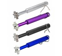 4 sacapuntas de ranura para palos de golf, afilador de ranura con 6 cabezales, accesorios de golf duraderos para hombres y mujeres, palos de utilidad, limpieza de ranuras (juego D)