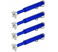 4 sacapuntas de ranura para palos de golf, afilador de ranura con 6 cabezales, accesorios de golf duraderos para hombres y mujeres, palos de utilidad, limpieza de reranurado (BU)