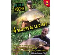 4 saisons de la carpe : Techniques et stratégies avec Nicolas Migeon, Philippe Mahin, Yahn Giulio [Francia] [DVD]