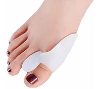 4 Separador de dedos Hallux Valgus dedo gordo Gran comodidad Optima, gel suave libre de BPA