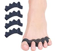 4 separadores de dedos de gel, corrección de juanetes para juanetes y dedos superpuestos, dedos en martillo