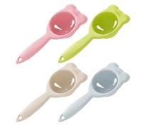 4 separadores de huevos, herramienta de separación de huevos, separador de yemas de huevo, filtro de proteínas, herramienta de extracción de huevos de cocina, separador de yemas de huevo
