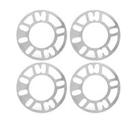 4 separadores de rueda de aleación de aluminio, espaciadores universales de 8 mm, espaciadores de ruedas de aleación para mejorar la estabilidad y el aspecto del coche