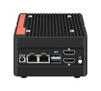 4 servidores NVMe Mini NAS, 4 bahías NAS i3-N305 Pocket PC con Dual i226-V 2.5GbE LAN, Dual HDMI 2.0, USB3.2 Gen2, compatible con BT5.4/WiFi6/WiFi7 (i3-N305, sin RAM sin SSD)