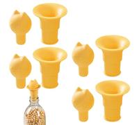 4 Set Cat Bottle Stopper - Vinagre De Botella De Vino 2 En 1 - Saver De Vinos De Silicona - Herramienta De Almacenamiento Reutilizable Para Aceite, Vinagre, Salsa De Soja