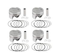 4 Sets Motorcycle Piston & Rings Kits Compatible with CBR600 F5 Models (67mm, 67.5mm, 68mm Options Available)