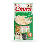 Churu Puré Receta de Atún con Pollo para Gatos 4 x 14 gr