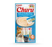 Snack líquido de atún con vieira para gatos - Churu - Cantidad: 4 x 14 g