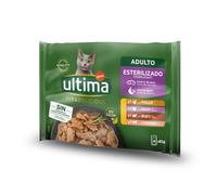 4 sobres x 85 g Affinity Ultima Fit & Delicious Carne sobre en salsa para gatos