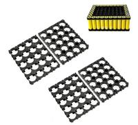 4 soportes de batería 186 50 4 x 5, 4 piezas de plástico 186 diseñados para un uso duradero con durabilidad adecuada y funcionamiento consistente