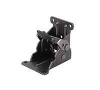 4 soportes de extensión for silla de 90 grados, con bisagra plegable autoblocante, marco de soporte plegable for pata de mesa. Para Patas De Silla(Black)