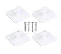 4 soportes de fijación para batidora de pie con tornillos, accesorio de mezclador, pieza de repuesto, gancho de masa que ahorra espacio, mezclador para batidora de pie