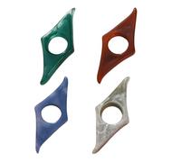 4 soportes de página de resina para libros, marcadores ergonómicos, ayuda de lectura portátil para novelas, libros de texto, estabilizador de libros para novelas