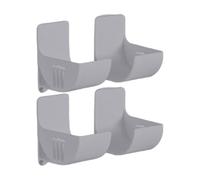 4 soportes de pared para envolver bolsas de basura, dispensador de bolsas de basura, soporte de pared, soporte de rollo de bolsas de basura, soporte de almacenamiento para bolsas de basura