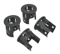 4 soportes de sensor de estacionamiento, biseles de sensor de asistencia para Dodge para RAM 1500 2500 3500 2014-2018, reemplazo de soporte de parachoques delantero trasero