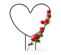 4 soportes enredaderas corazón Tutor plantas de interior Guía metal trepadoras