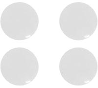 4 soportes magnéticos para baberos de carreras de maratón, color blanco, clips de fijación para correr, con hebilla, para correr, accesorios deportivos al aire libre