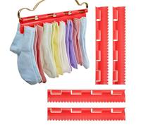 4 soportes para calcetines, resistente al viento, soporte para piezas pequeñas para secador de calcetines Leifheit, colgador de plástico para calcetines, ropa interior, ropa pequeña