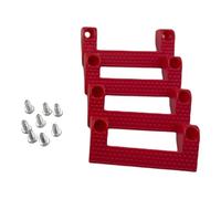 4 soportes para cinta métrica, organizador de almacenamiento de múltiples herramientas, para garaje y banco de trabajo, encendido