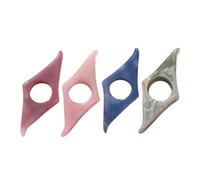 4 soportes para libros de dedos, separadores de páginas de resina, ayuda de lectura para novelas, libros de texto, soporte para páginas de libros de texto