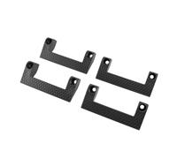 4 Soportes para medición de Cinta, ABS - Herramienta de Almacenamiento para Herramientas eléctricas en Escalera, organización de Garaje Easy Access, Fabricado en Material ABS de