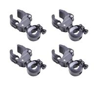 4 soportes para muletas de rotación de 90/360 grados, soporte para bastón de bicicleta, soporte para silla de ruedas