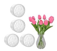4 soportes para tallos de flores en espiral, soporte para tallo Ikebana, reutilizable Hanataba Bouquet Twisters, soporte para tallo de ikebana en espiral para jarrones, ramo de flores en espiral