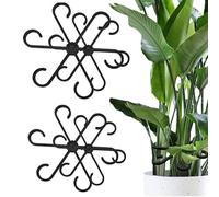 4 soportes para tallos de plantas, soportes para tallos de plantas trepadoras, clips de soporte para plantas trepadoras para crecer en posición vertical y hacer más saludables y verticales