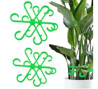 4 soportes para tallos de plantas, soportes para tallos de plantas trepadoras, clips de soporte para plantas trepadoras para crecer en posición vertical y hacer más saludables y verticales