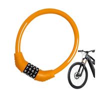 4-Stelliges Fahrrad Schloss - Schweres Keyless Kombinationsschloss, Langlebiges Sicherheitsgerät | Vielseitiges Schloss Für E-Bikes Scooter Motorrad Tür Tor Schutz Outdoor Einsatz