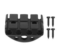 4 - String Bass Locking Nut | Zinc Alloy Replacement for Headless Electric Guitar | DIY Parts with Screws | Protection - Sturdy & Long - lasting