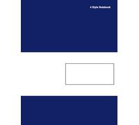 4 Style Notebook - 183 Pages Paperback - UK Designer Stylish Series - Grid, Isometric, Lines and Plain All in One Book - For Engineers, Designers, Architects, Students, Inventors - A4 (209 x 279)