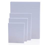 4 Tamaños Papel Fotográfico, Blanco Brillante de 200 g/m², Papel Fotográfico Avanzado para Impresora de Inyección de Tinta (90 Hojas, 8,9 x 12,7 cm, 10,2 x 15,2 cm, 12,7 x 17,8 cm, 21 x 29,7 cm)