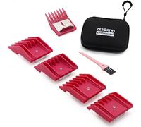 4 tamaños profesionales universales de repuesto para cortapelos de animales, 1/8 pulgadas, 1/4 pulgadas, 3/8 pulgadas, 1/2 pulgadas, compatible con Oster A5 Style Classic 76 Andis AG, BG Wahl KM