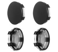 4 Tapacubos Universales 56mm ID 60mm OD Tapas Centrales Ruedas Coche | Tapas embellecedoras de bujes centrales para ruedas de vehículo, accesorio automoción