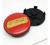 4 tapas centrales de aleación de aluminio para coche, para llantas BBS de 68 mm, accesorios de decoración, D