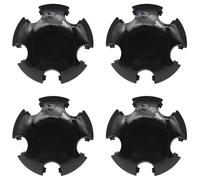 4 Tapas Centro Tapacubos para Dacia Duster 1.6 16v LPG 105 4x2 2010-2017 R16, Tapas de Rueda de Aleación Centro Centrales Tapacubos para Llantas Coche Tuning